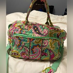 Vera Bradley Tutti Frutti Weekender Travel Duffel